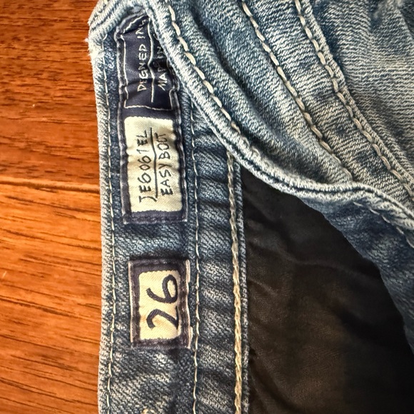 Miss Me Light Blue Boot Cut Jeans - Picture 3 of 3